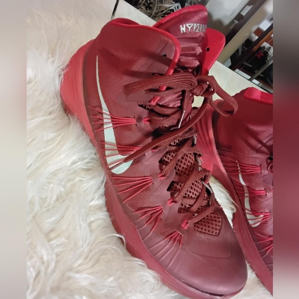 Nike Red Basketball Sneakers